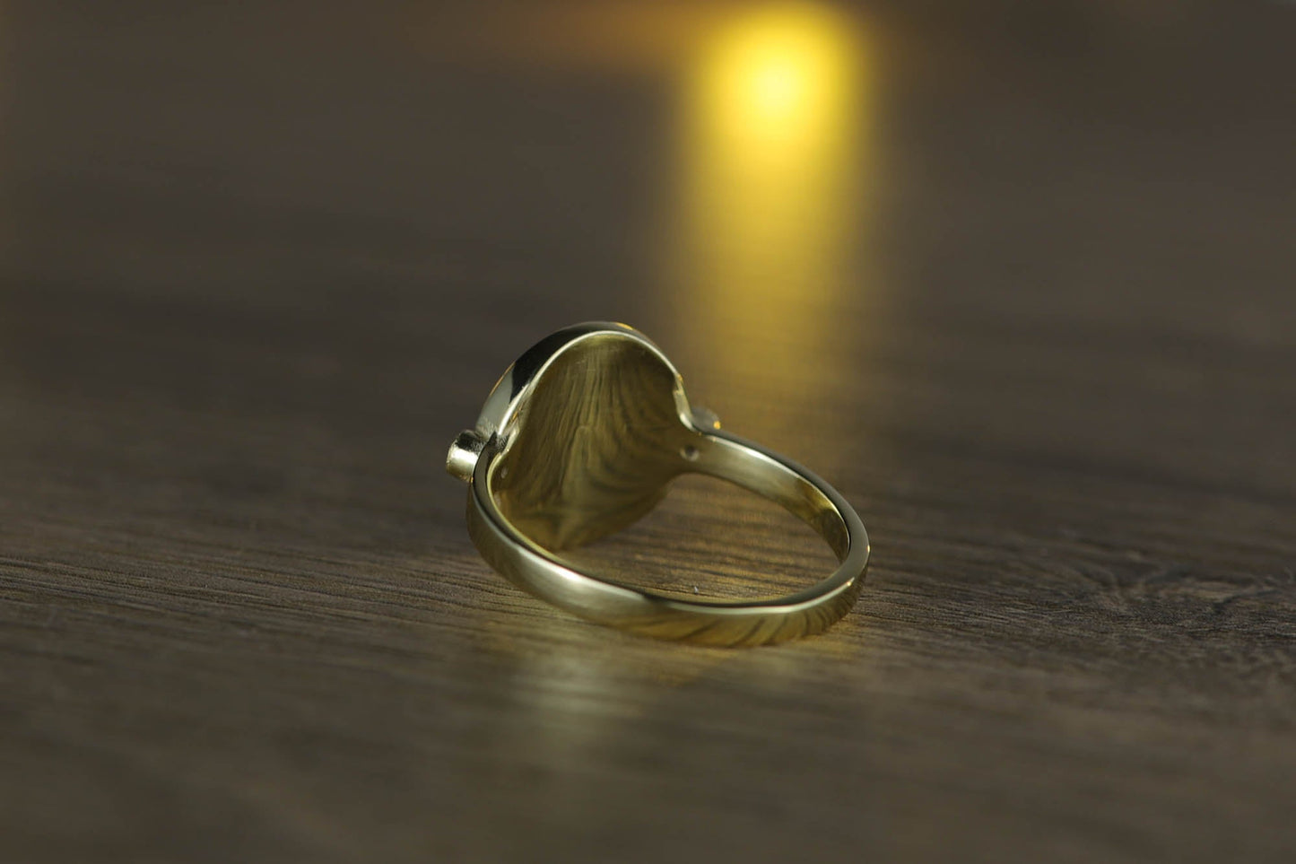 Silver Diamond College Class Rings