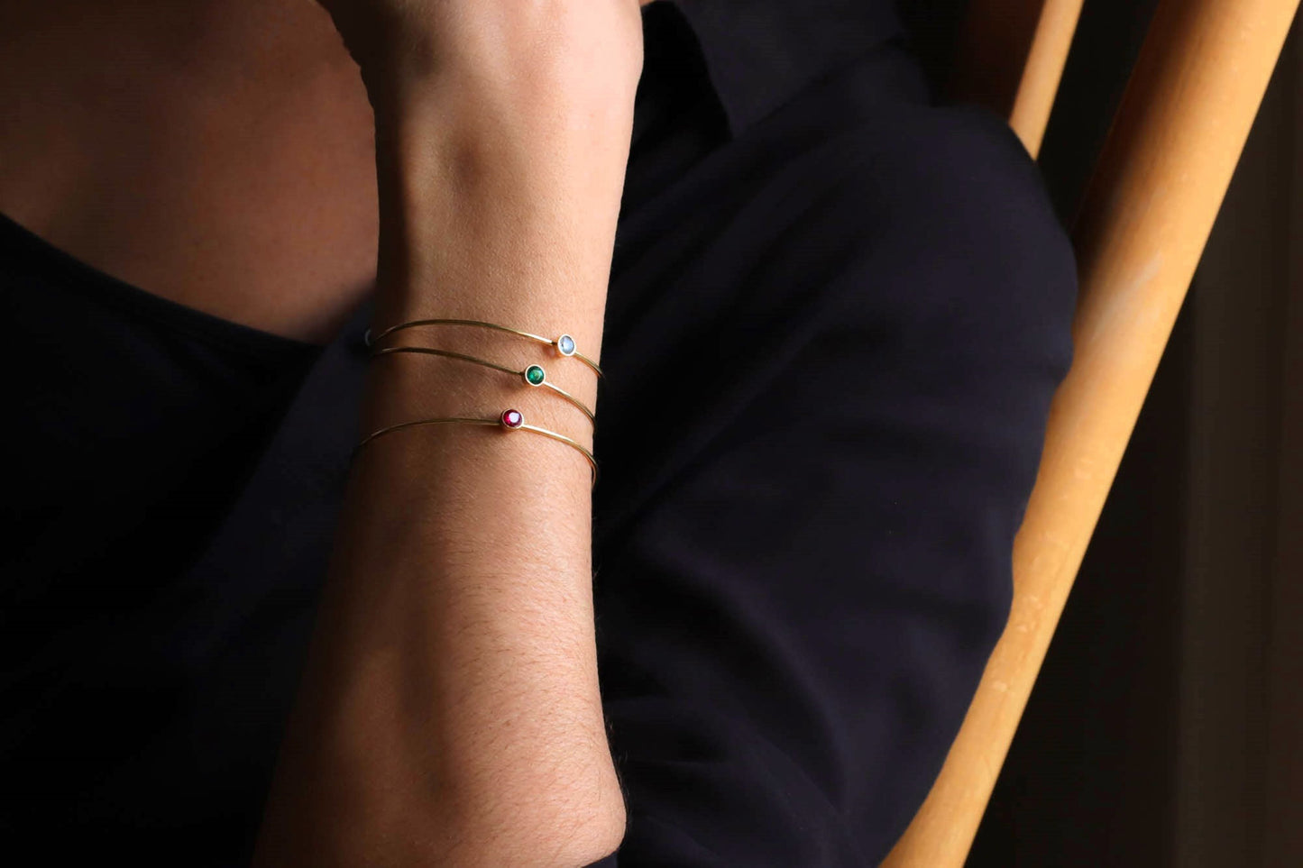Gold Stackable Bangle