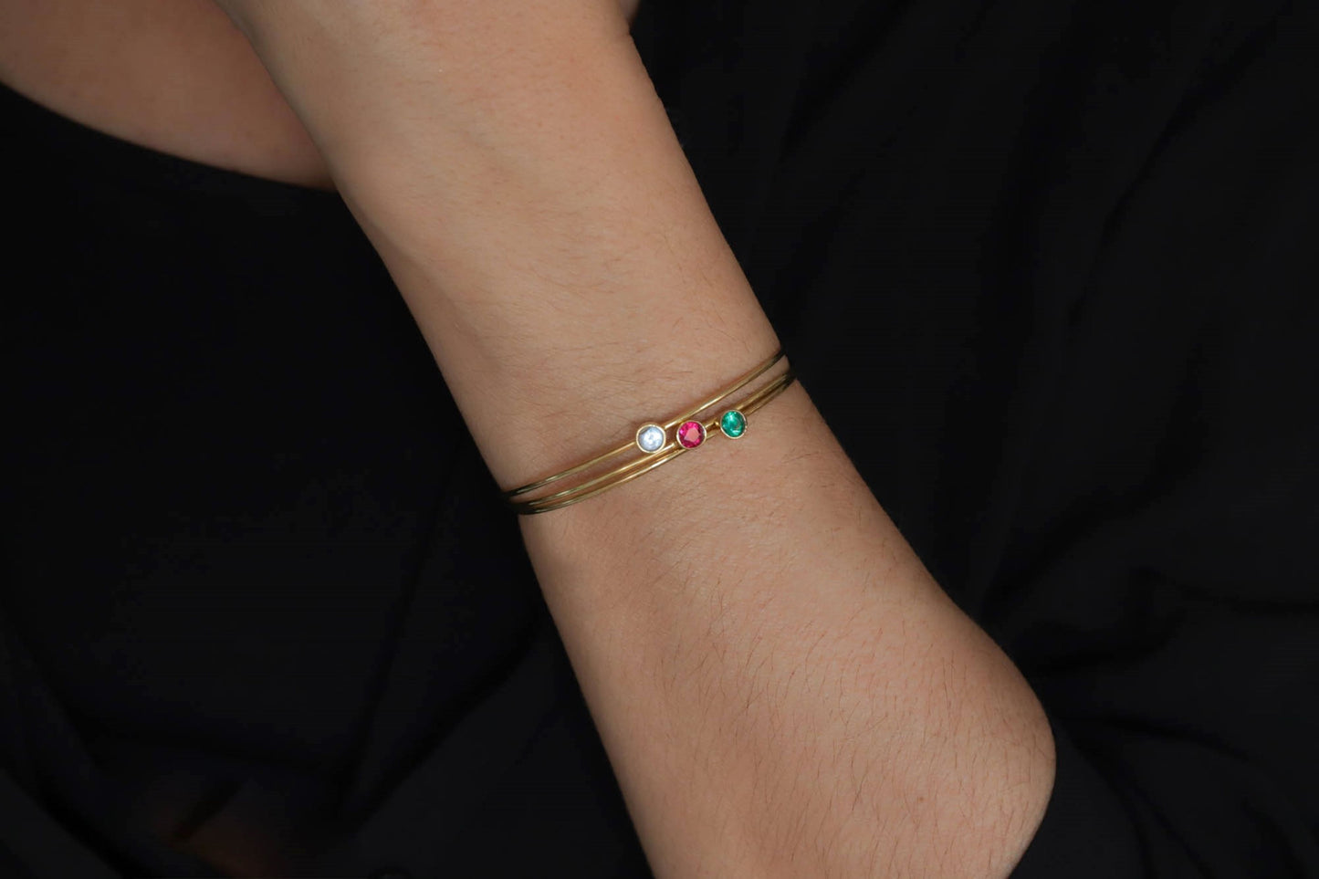 Gold Stackable Bangle