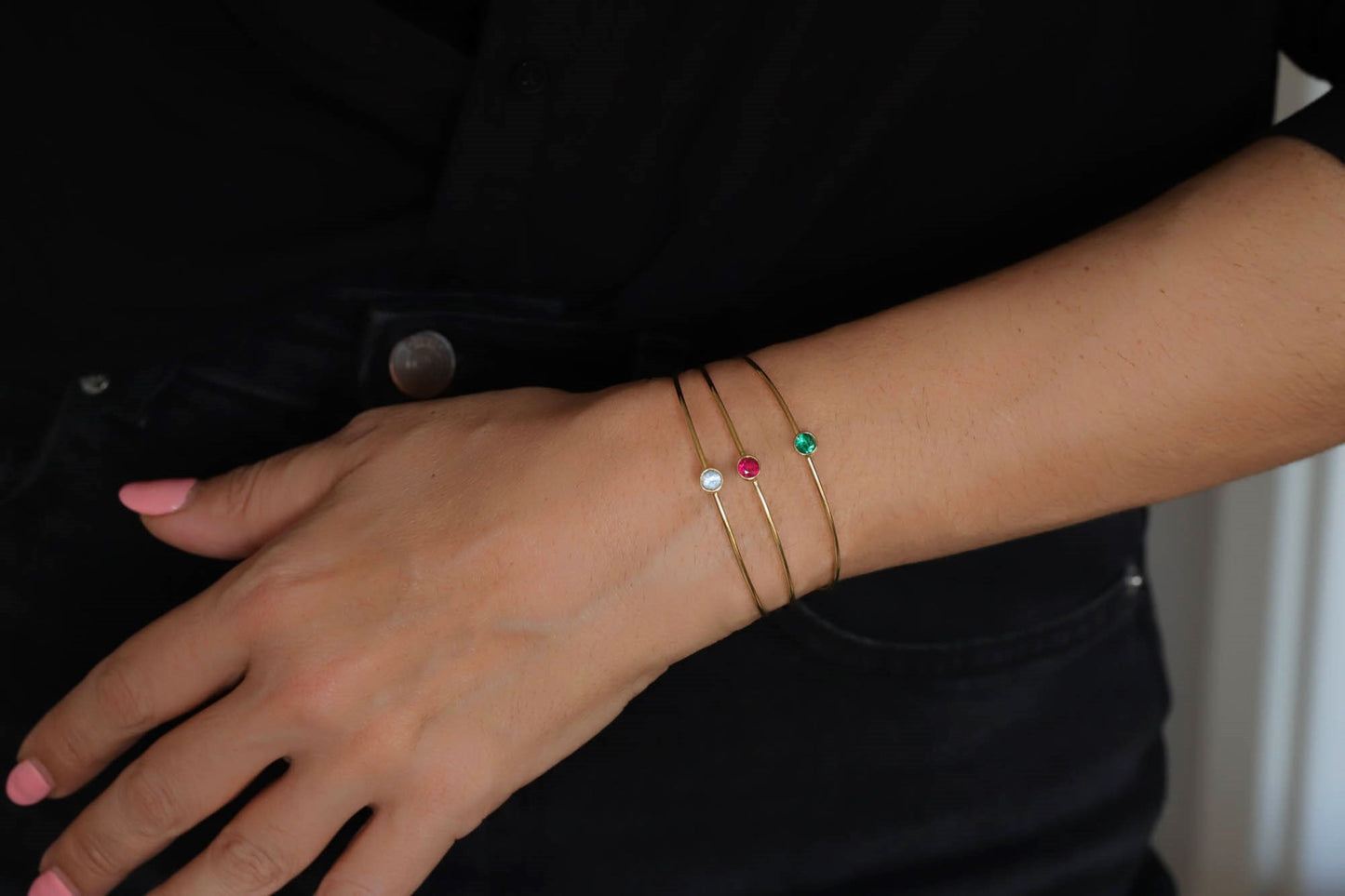 Gold Stackable Bangle