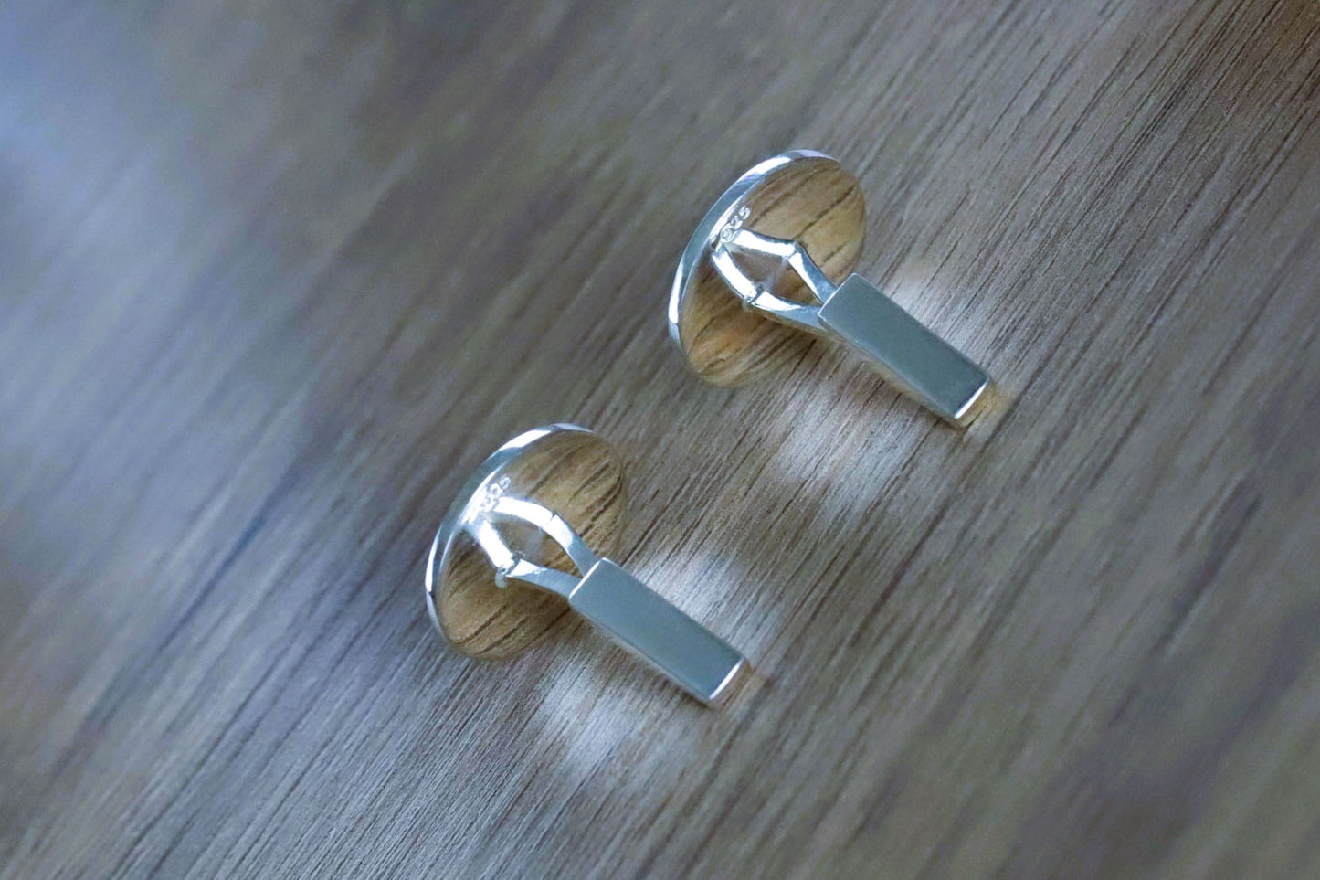 Solid Gold Memento Mori Cufflinks – Engraved Stoic Heirloom Gift for Men