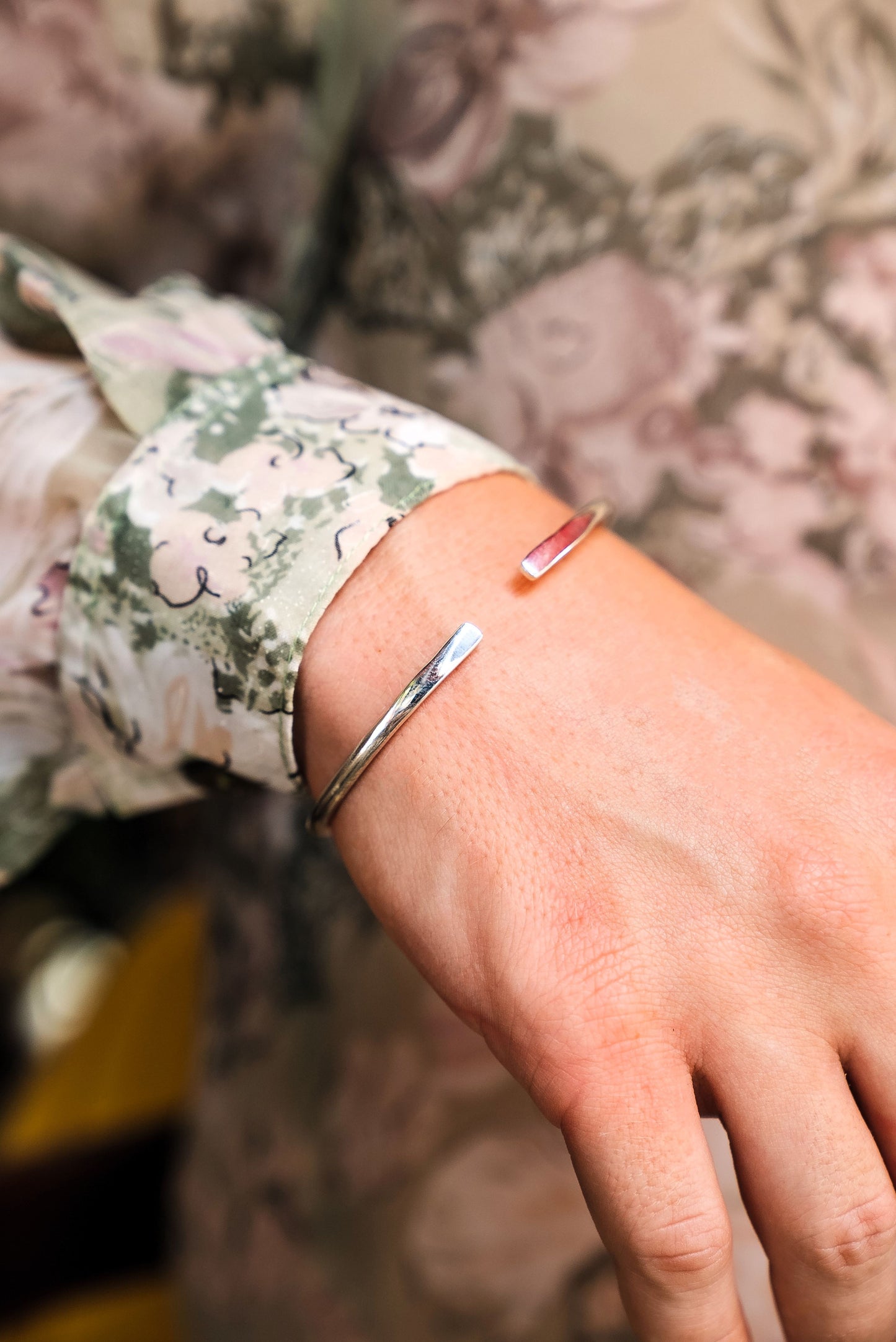 Silver Cuff Bracelets Bangle