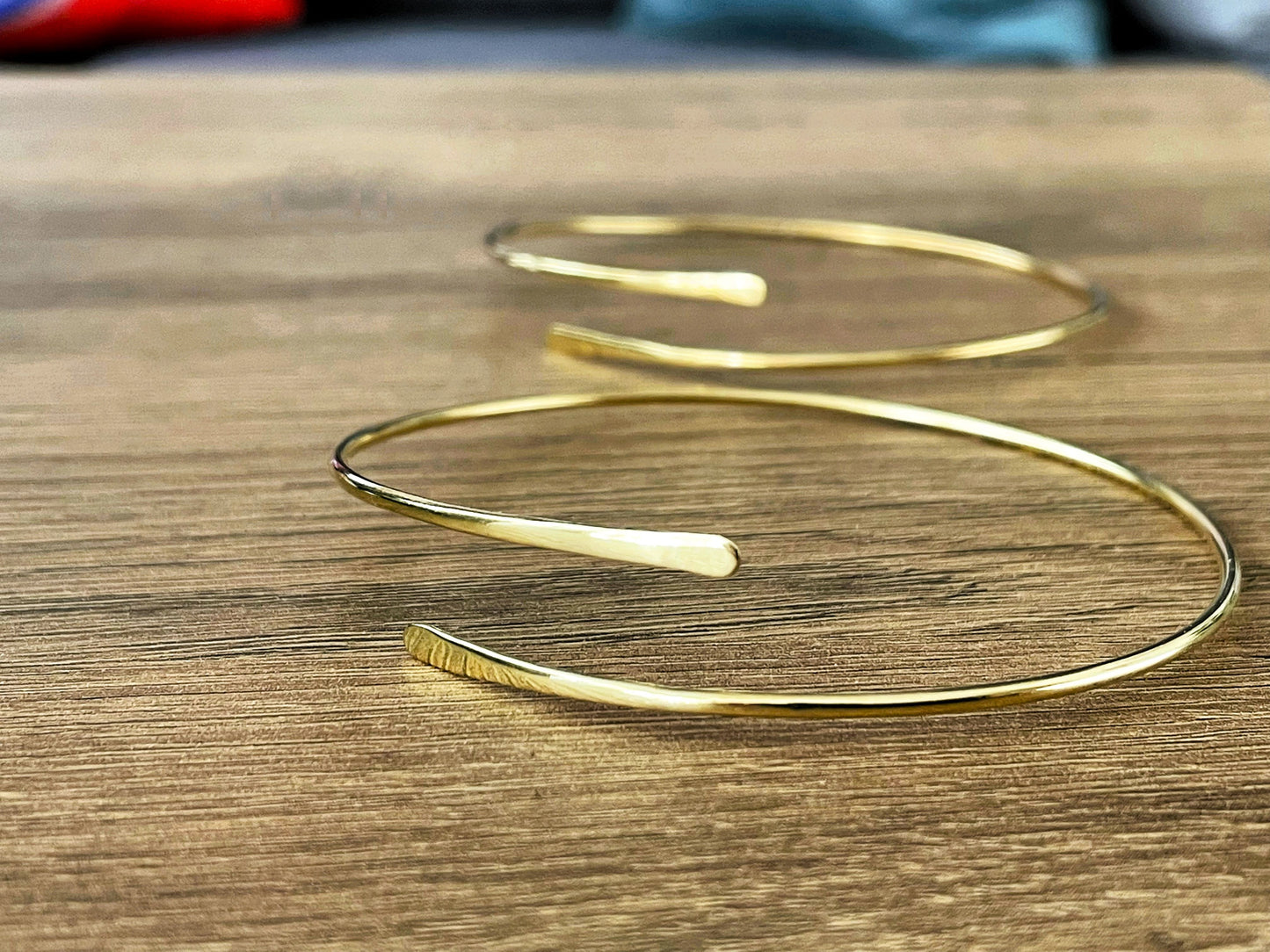 Dainty Gold Bangle Bracelet