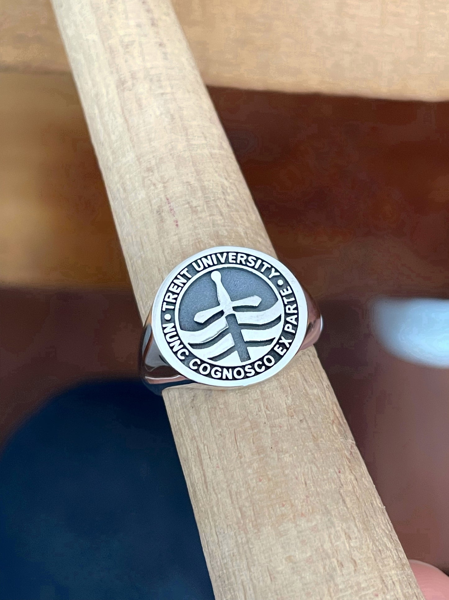 Custom Silver Class Rings Round