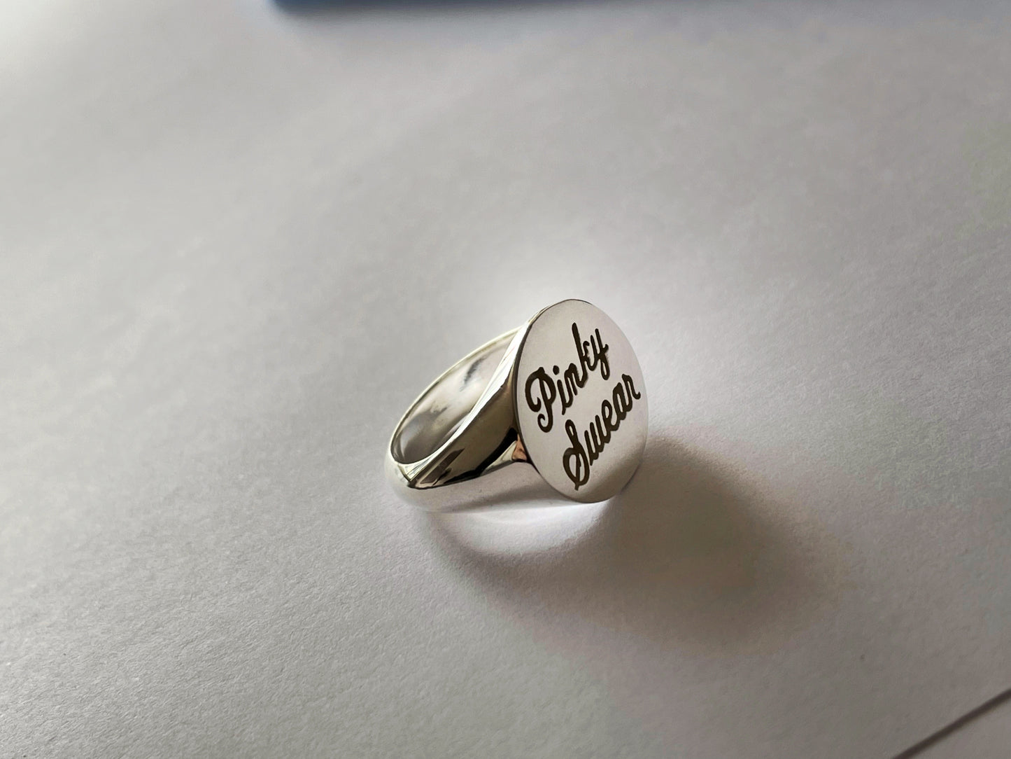 Custom Engraved Signet Rings