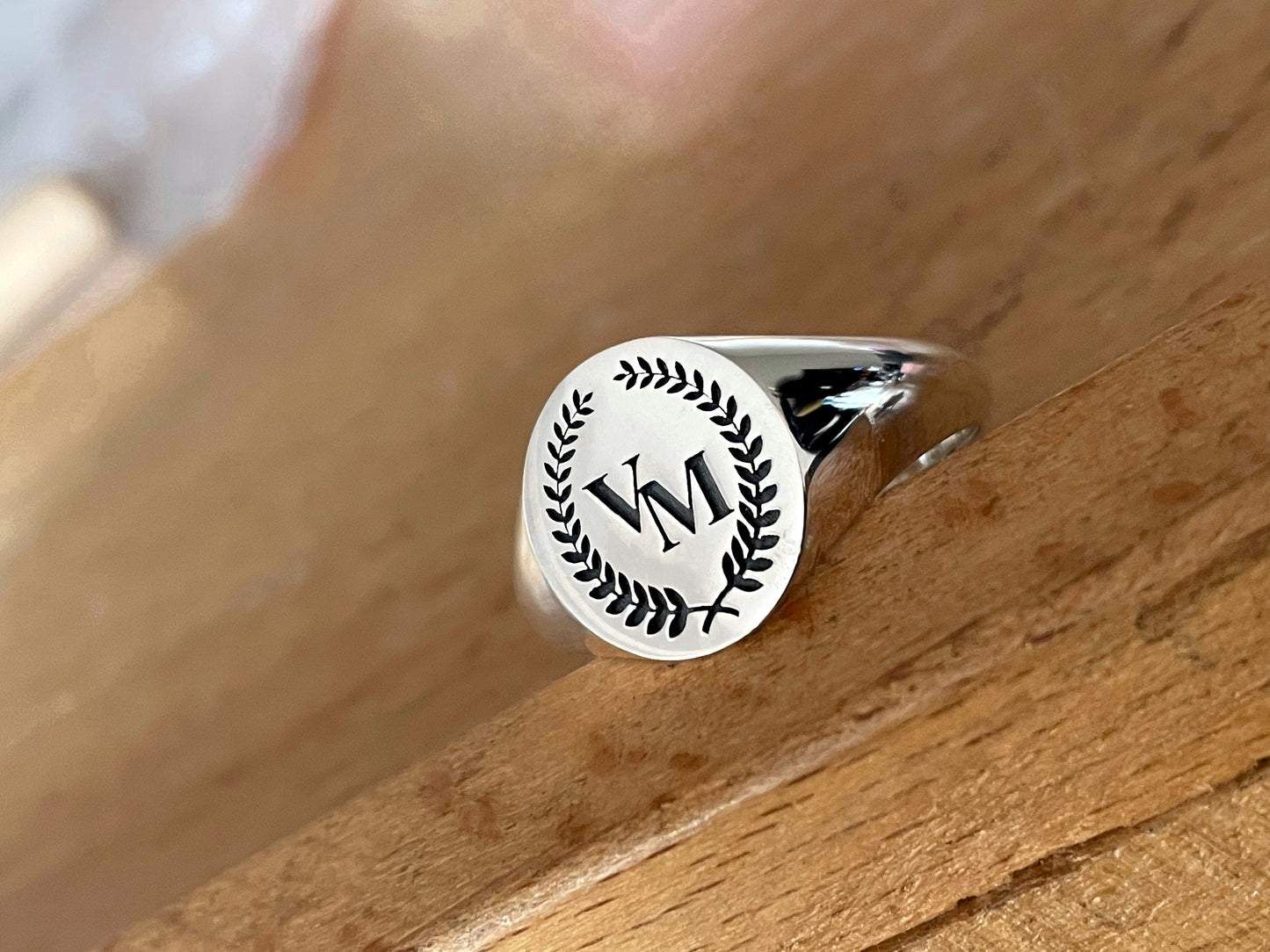 Custom Engraved Signet Rings