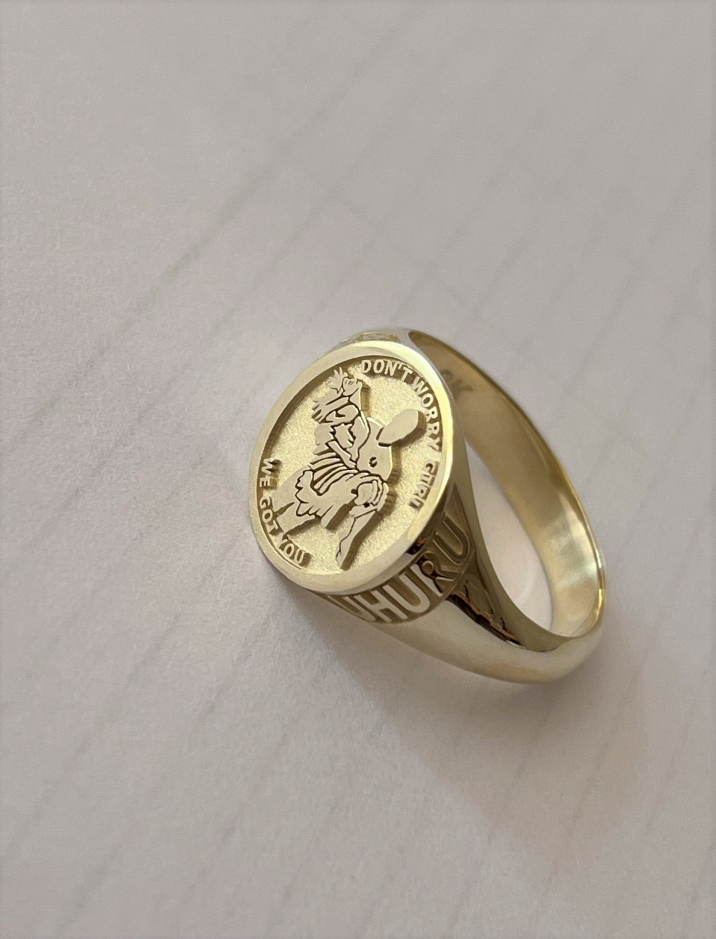 Custom Engraved Signet Rings