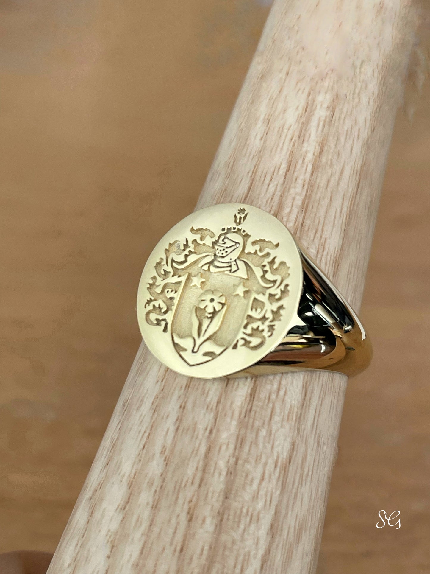 Gold Pinky Ring Mens