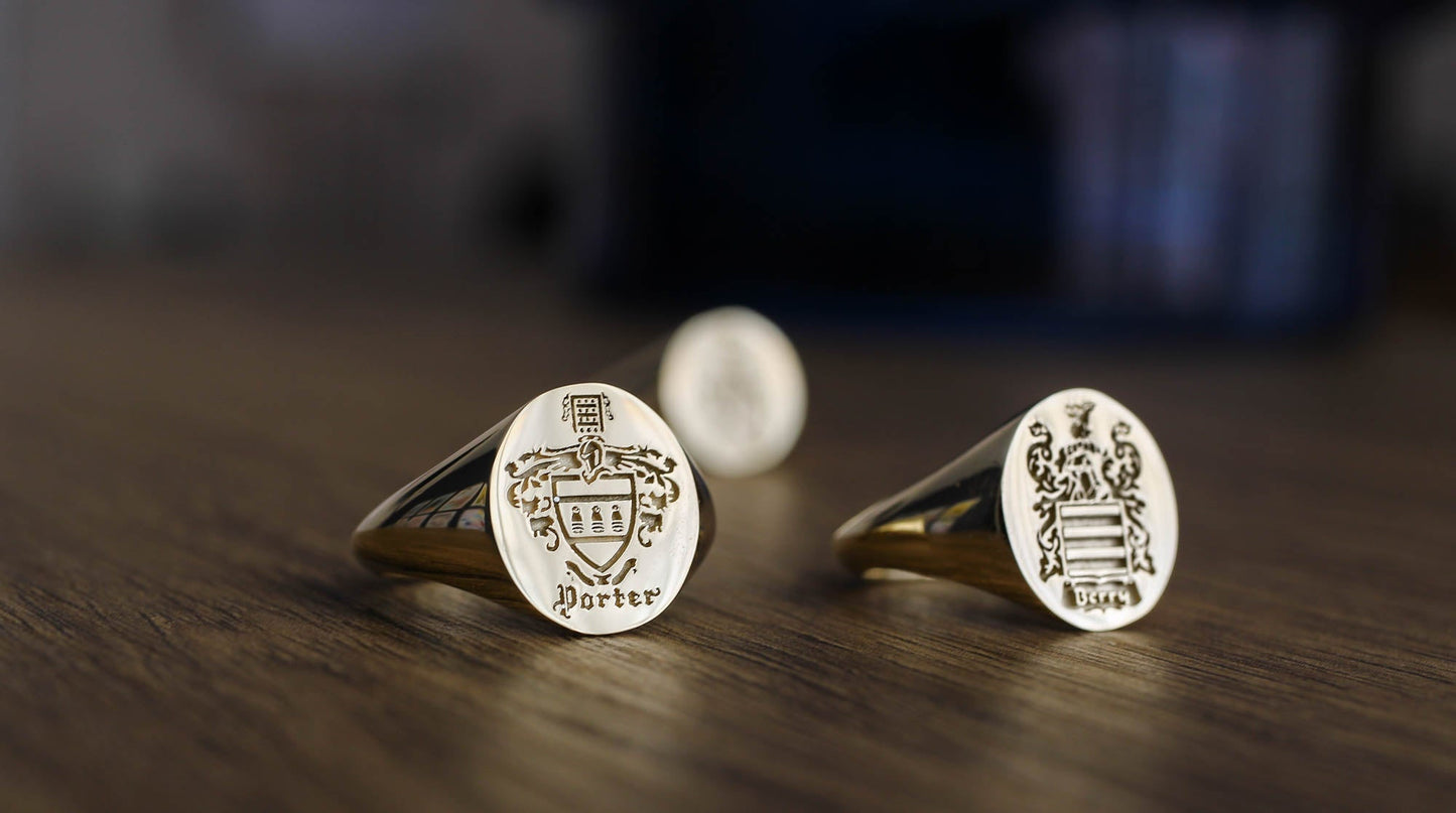 Gold Pinky Ring Mens