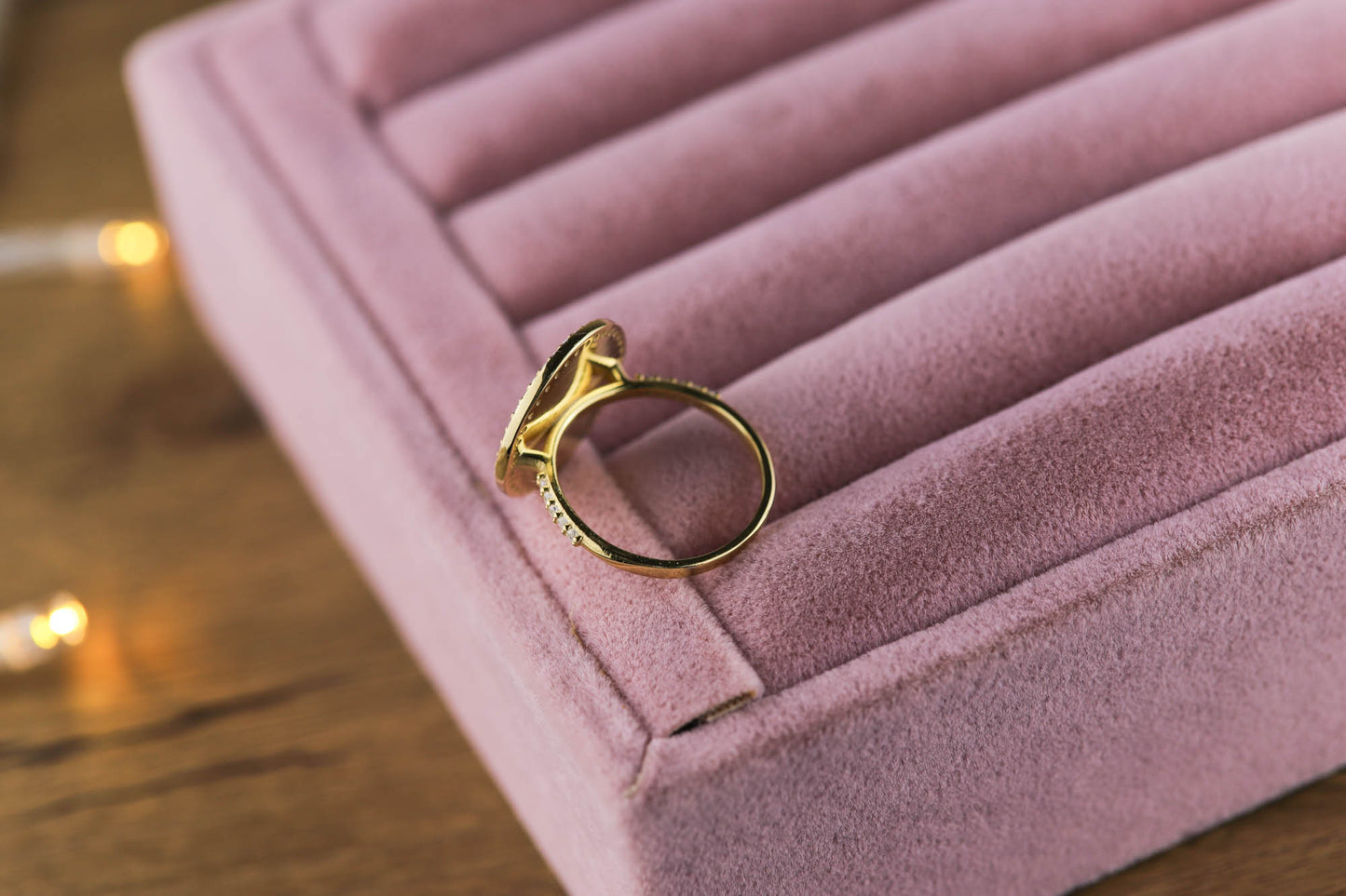 Solid Gold Diamond College Class Rings