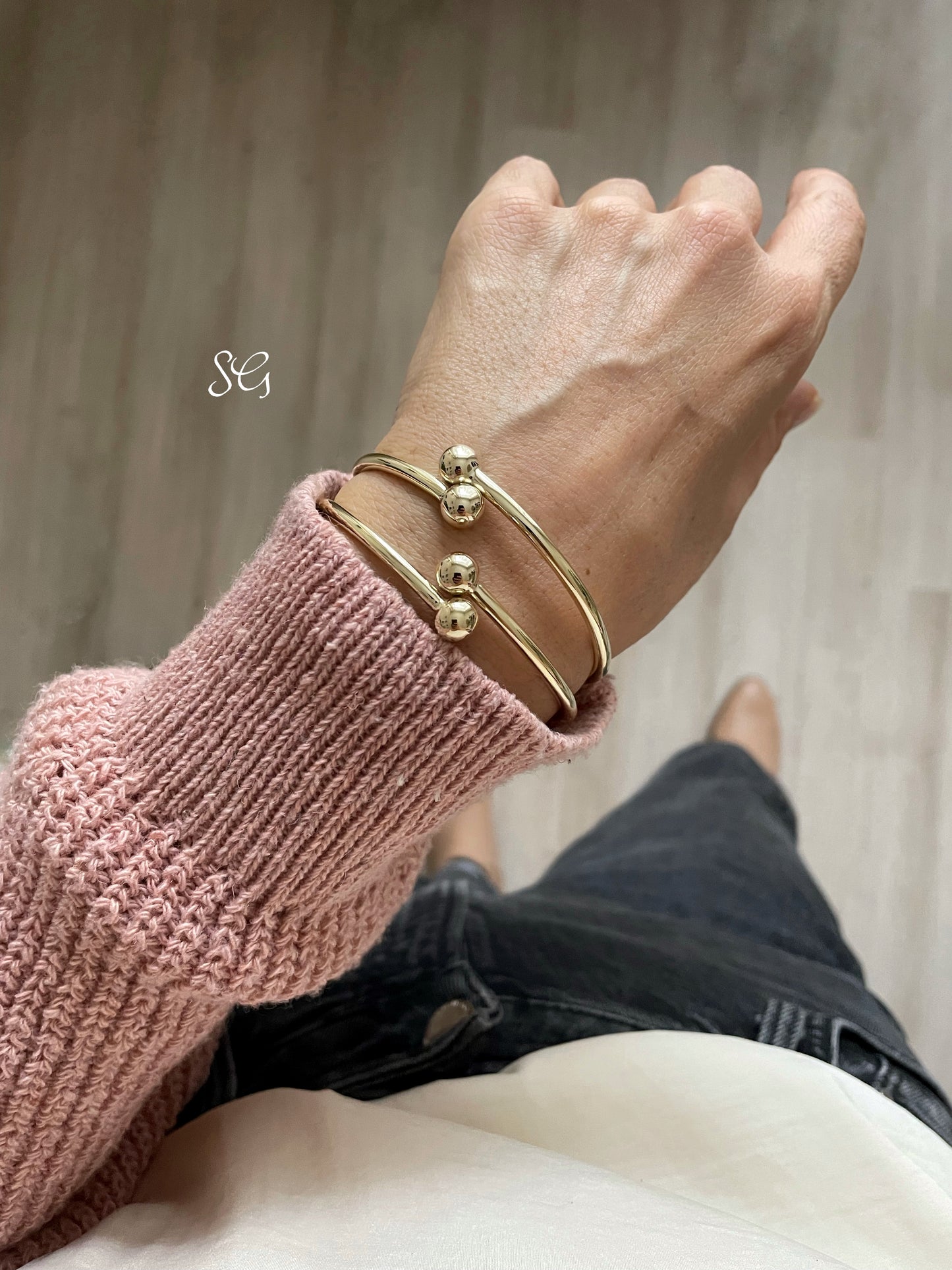 Gold West Indian Bangles