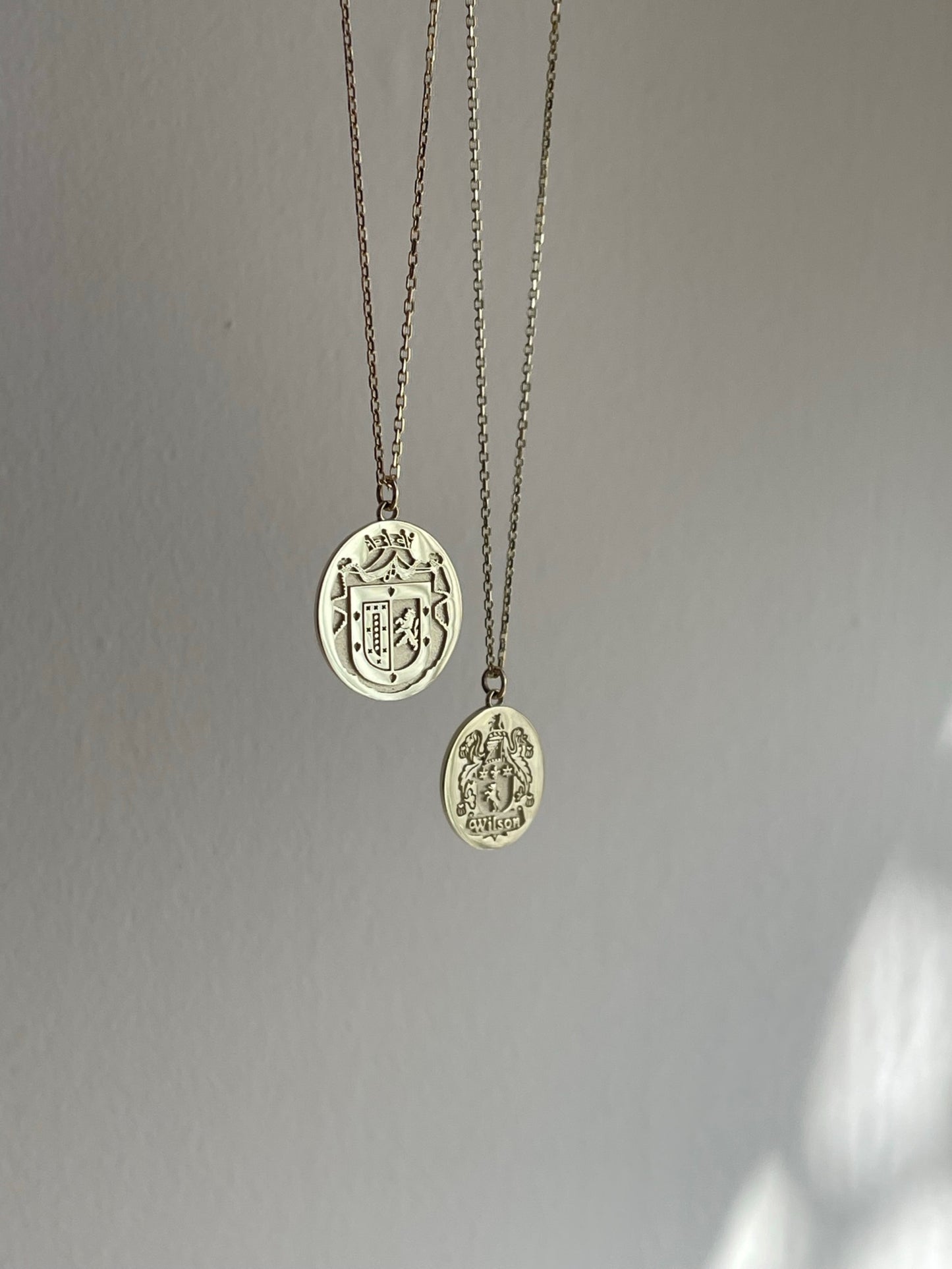 Family Crest Pendant Necklace