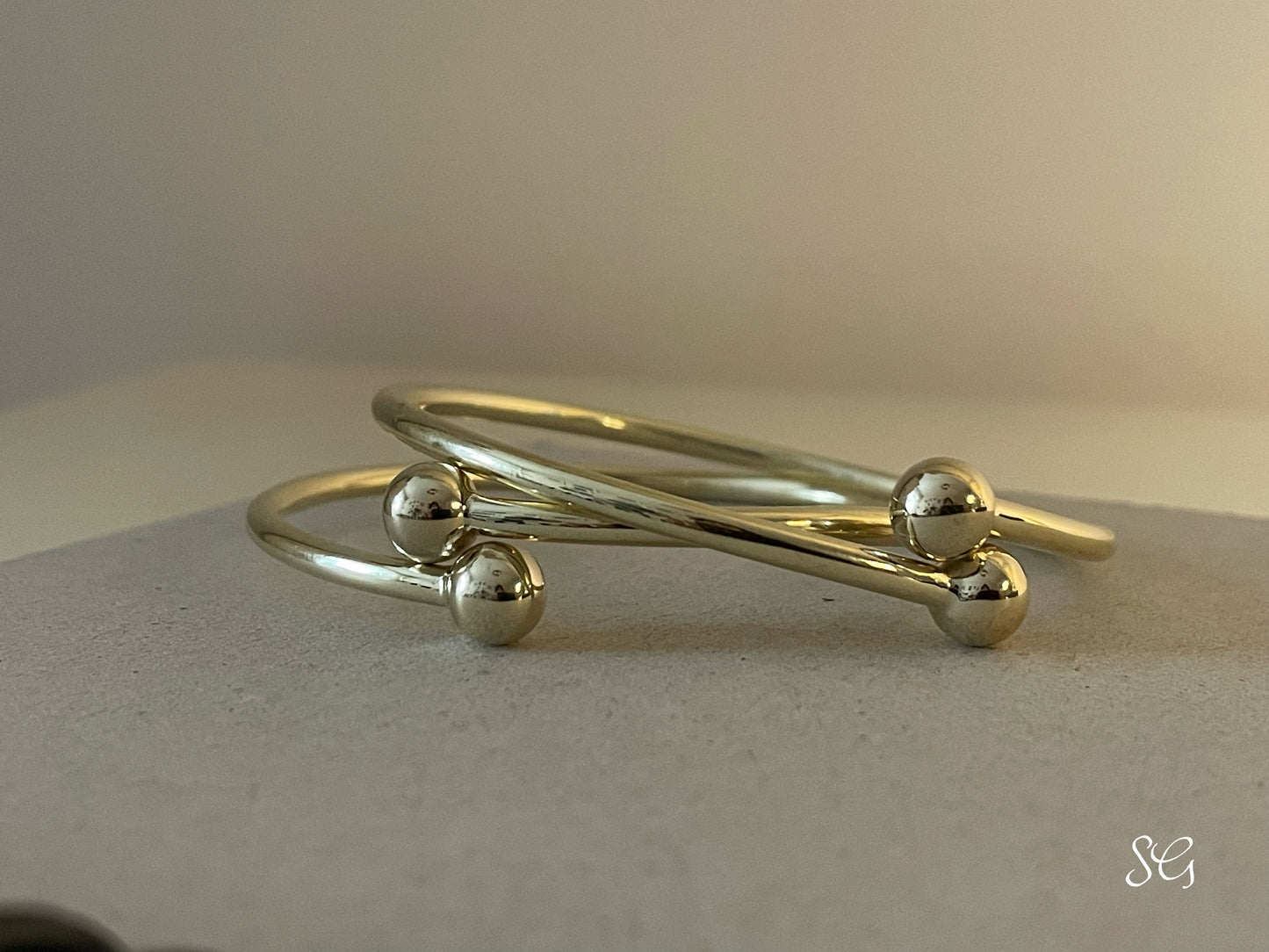 Gold West Indian Bangles