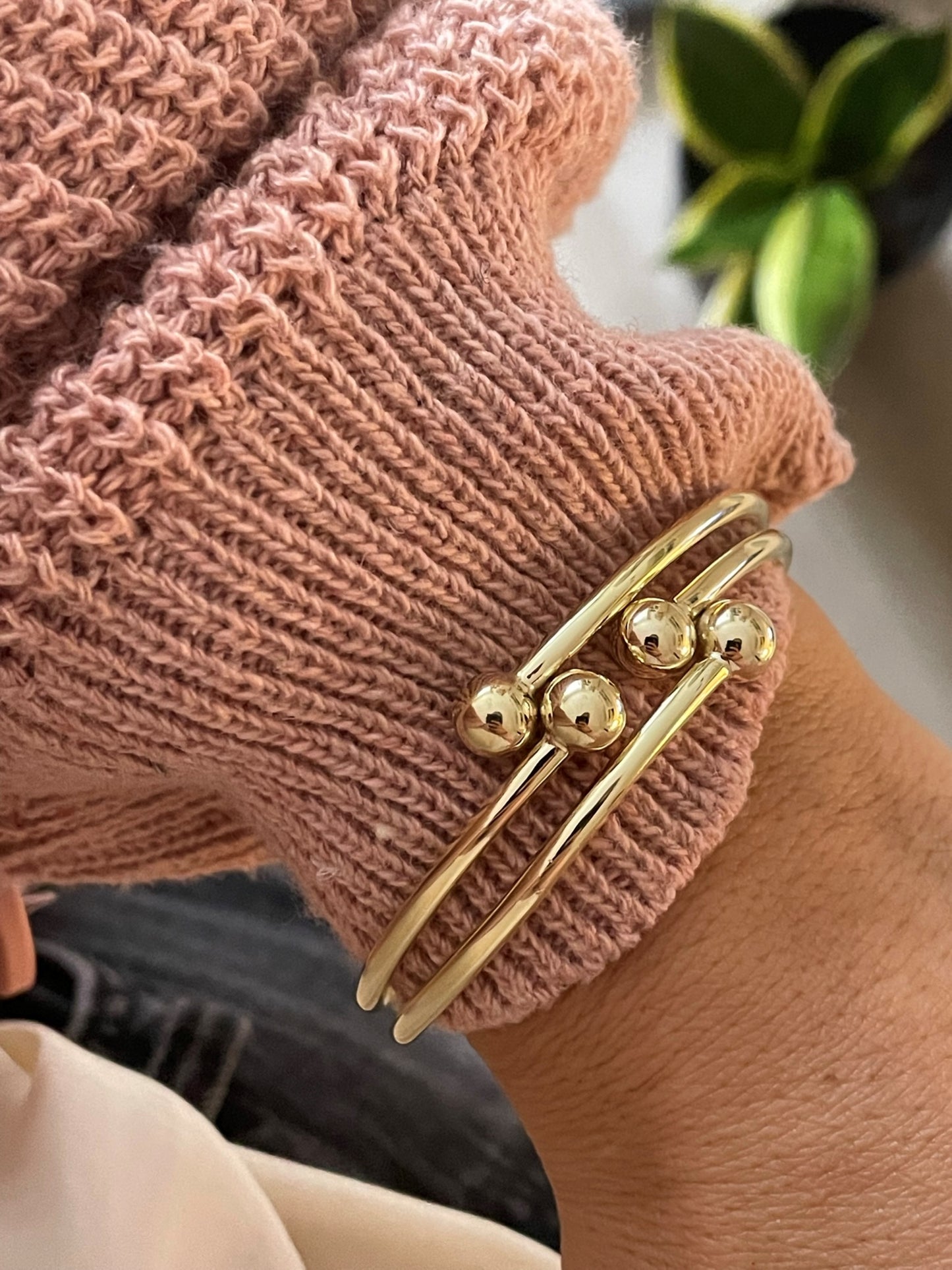 Gold West Indian Bangles