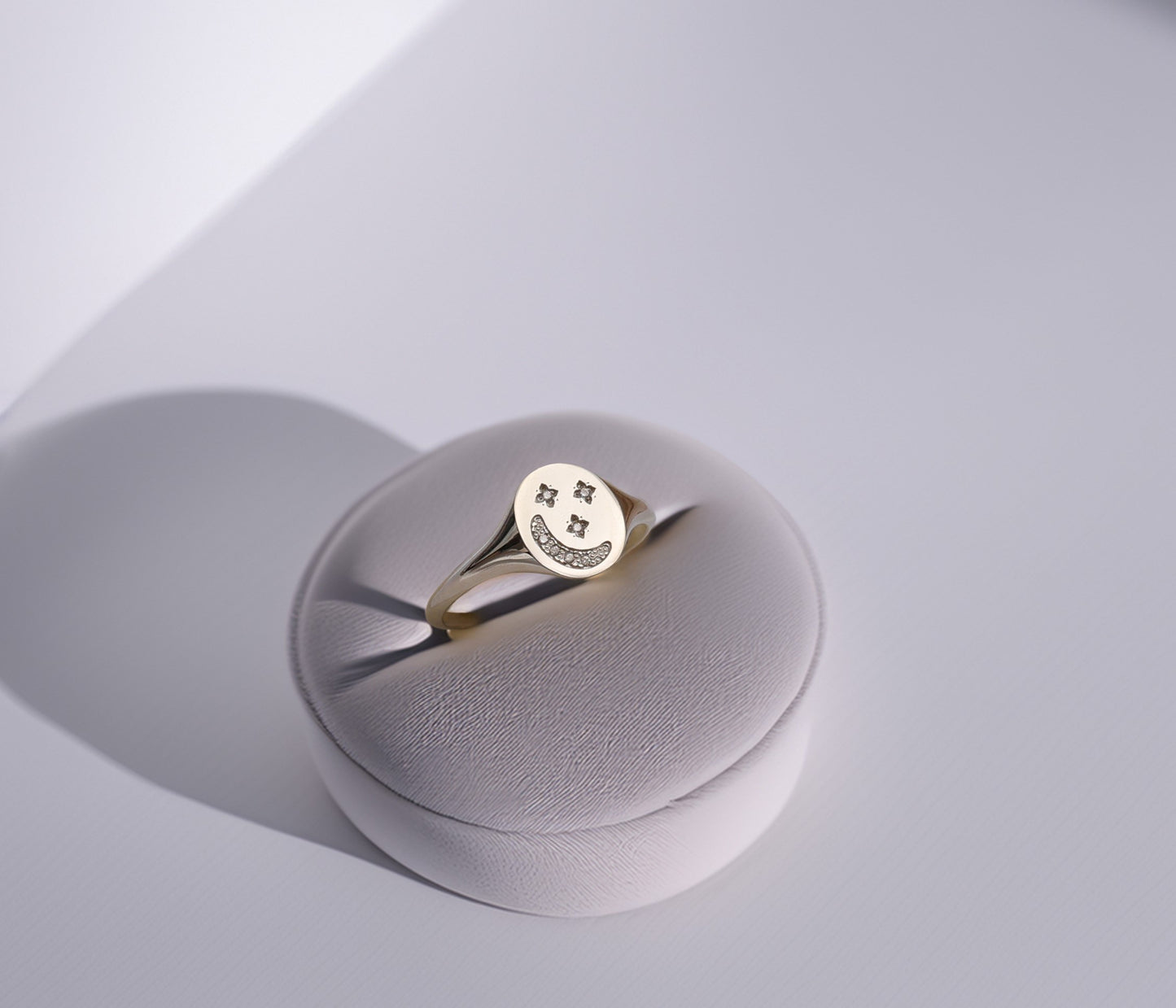 Sterling Silver Celestial Signet Ring