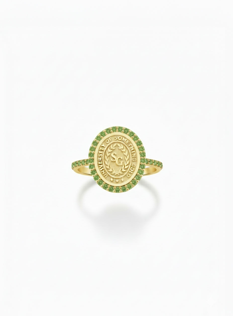 Solid Gold Class Ring