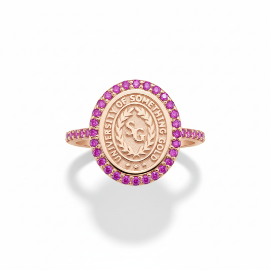 Rose Gold Class Ring