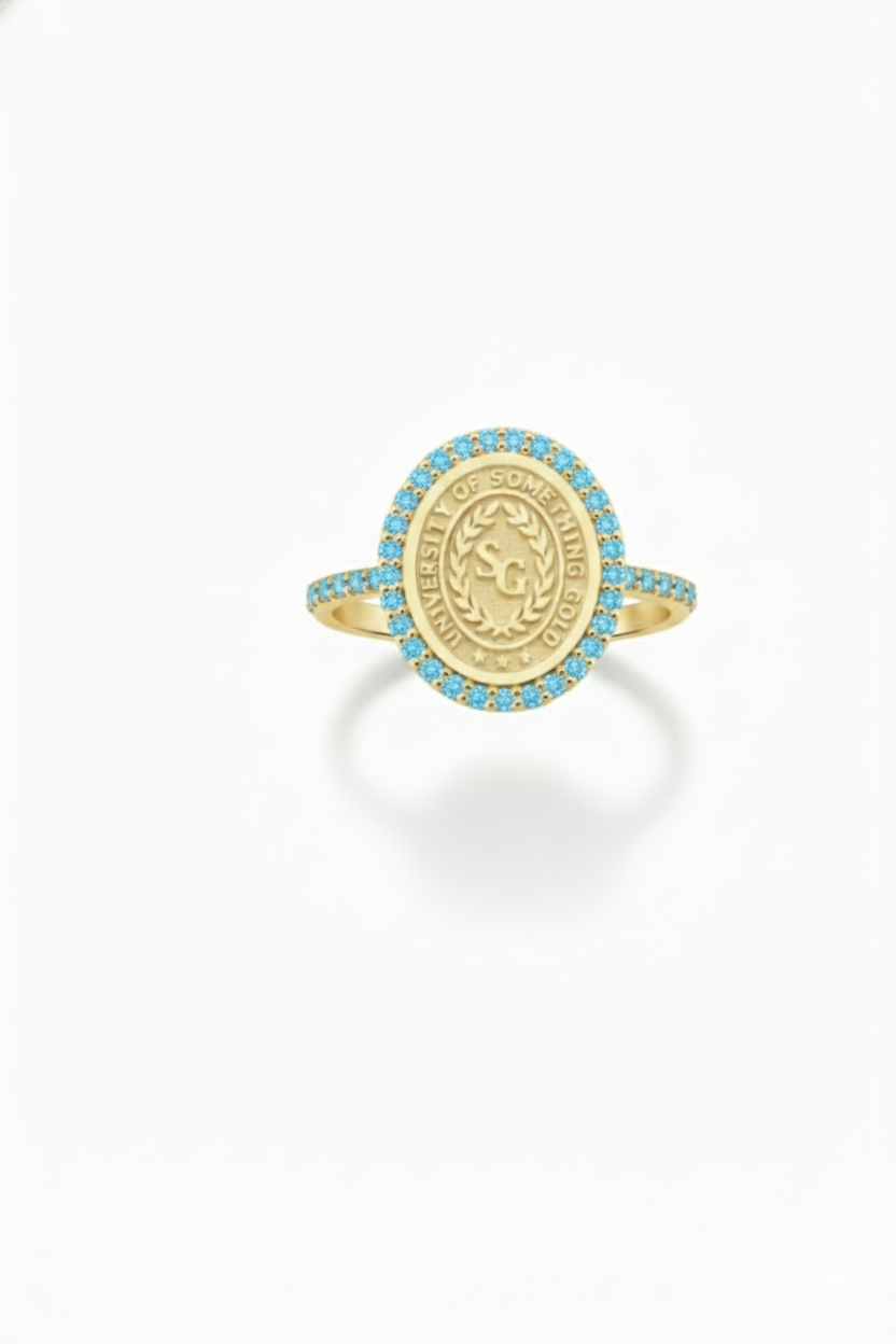 Solid Gold Class Ring