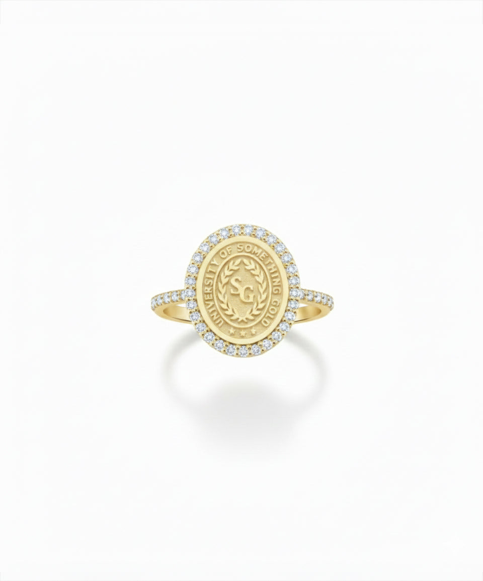 Solid Gold Class Ring