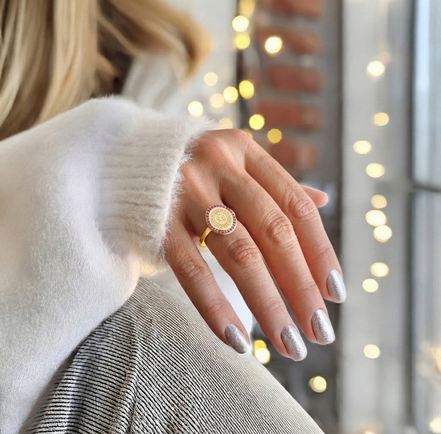 Solid Gold Class Ring