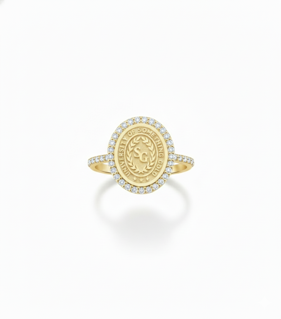 Solid Gold Class Ring
