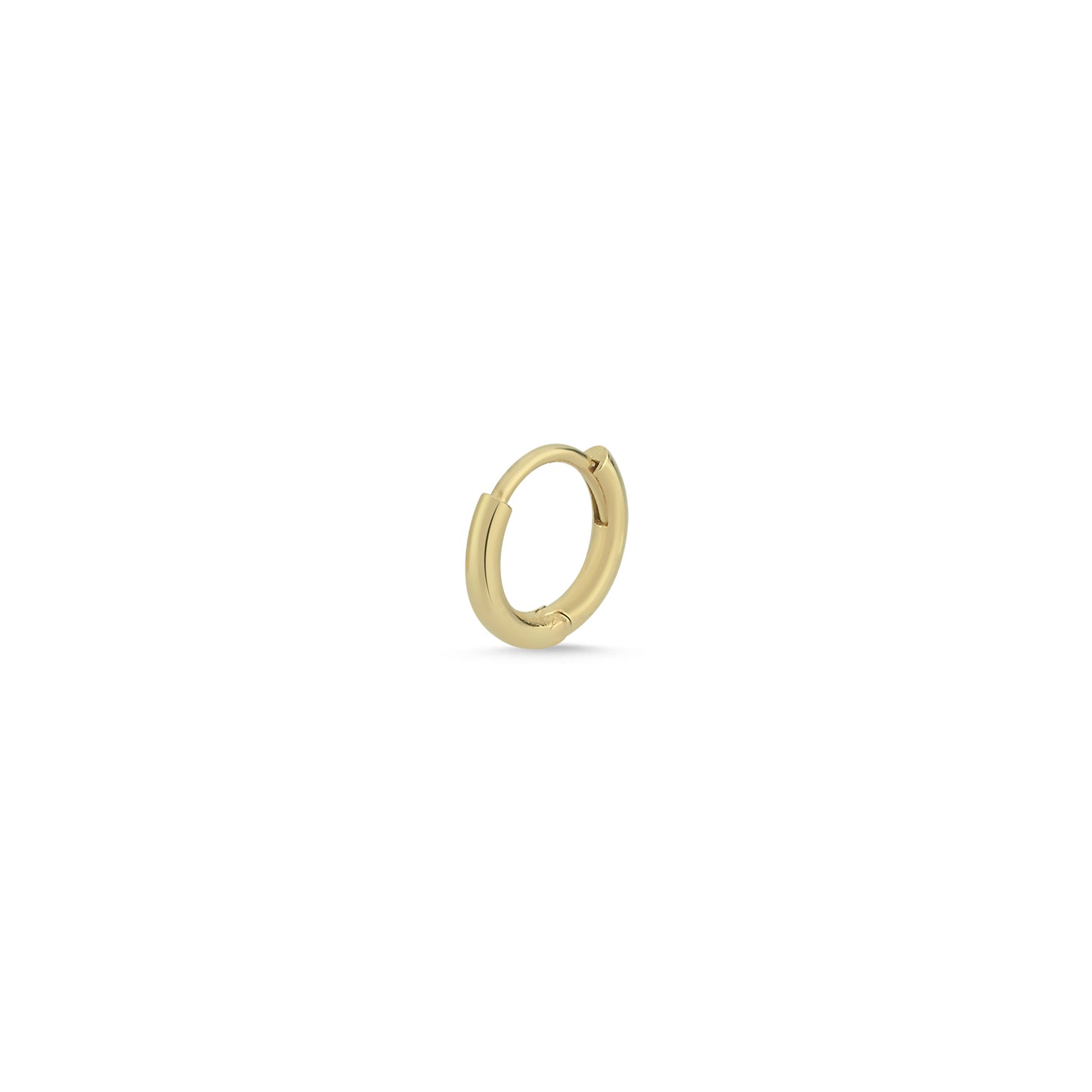 Solid Gold Huggie Hoops - Set of 3 Earrings