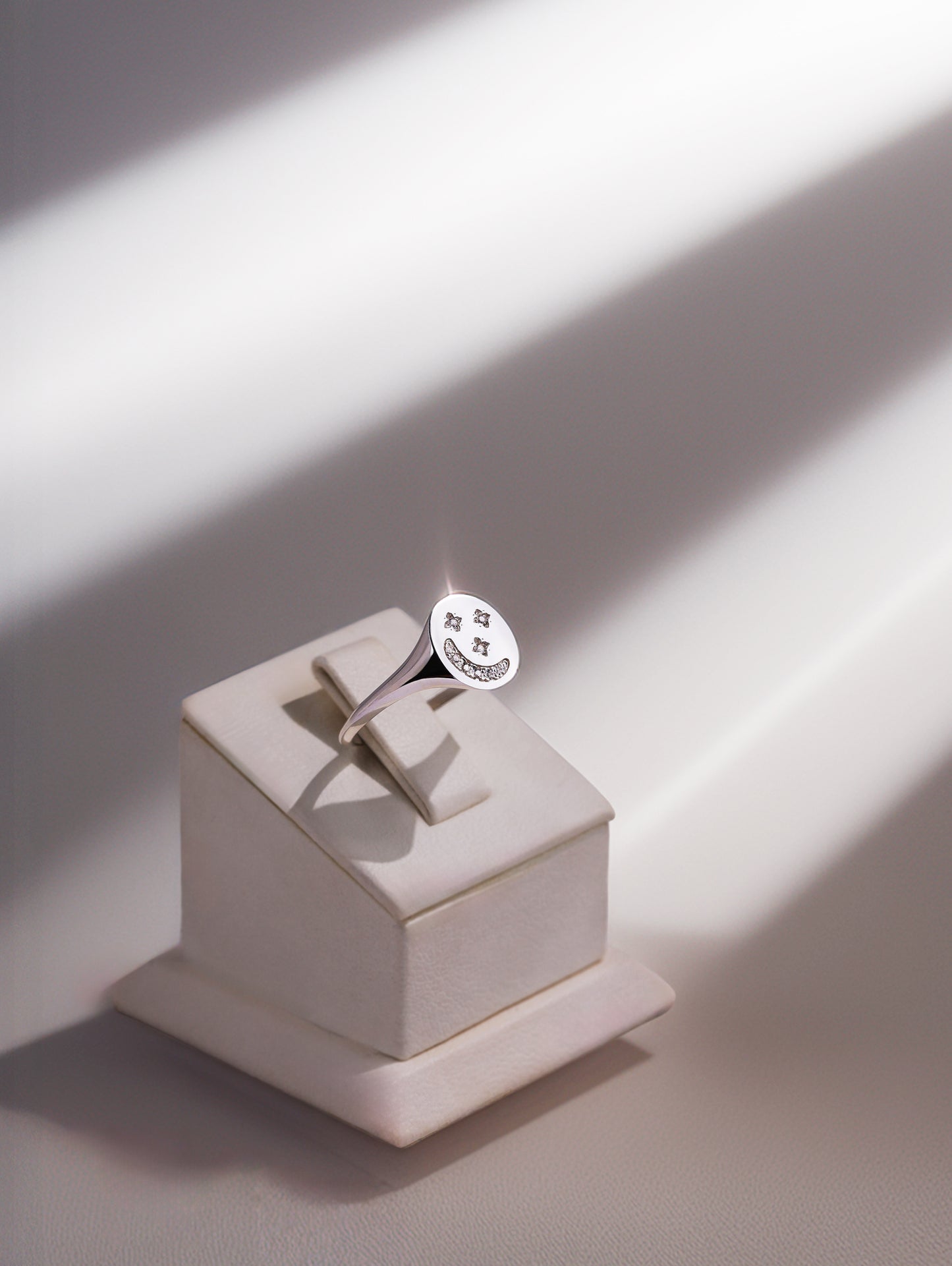 Sterling Silver Celestial Signet Ring