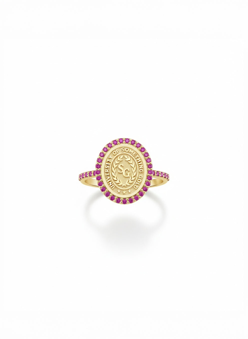 Solid Gold Class Ring