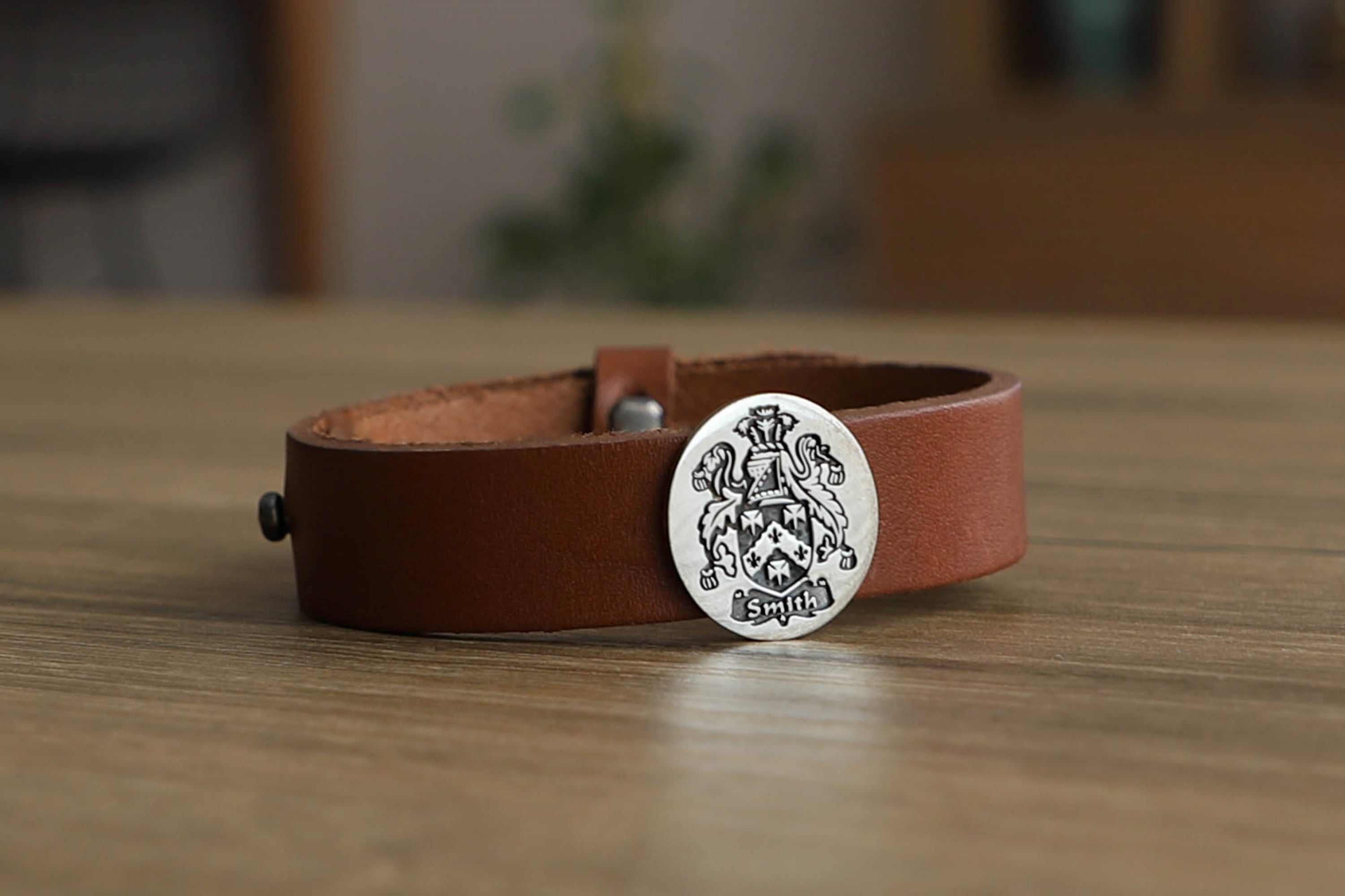 Handwritten engraved leather bracelets. Truly a one of a kind gift. -  Dillon Rogers