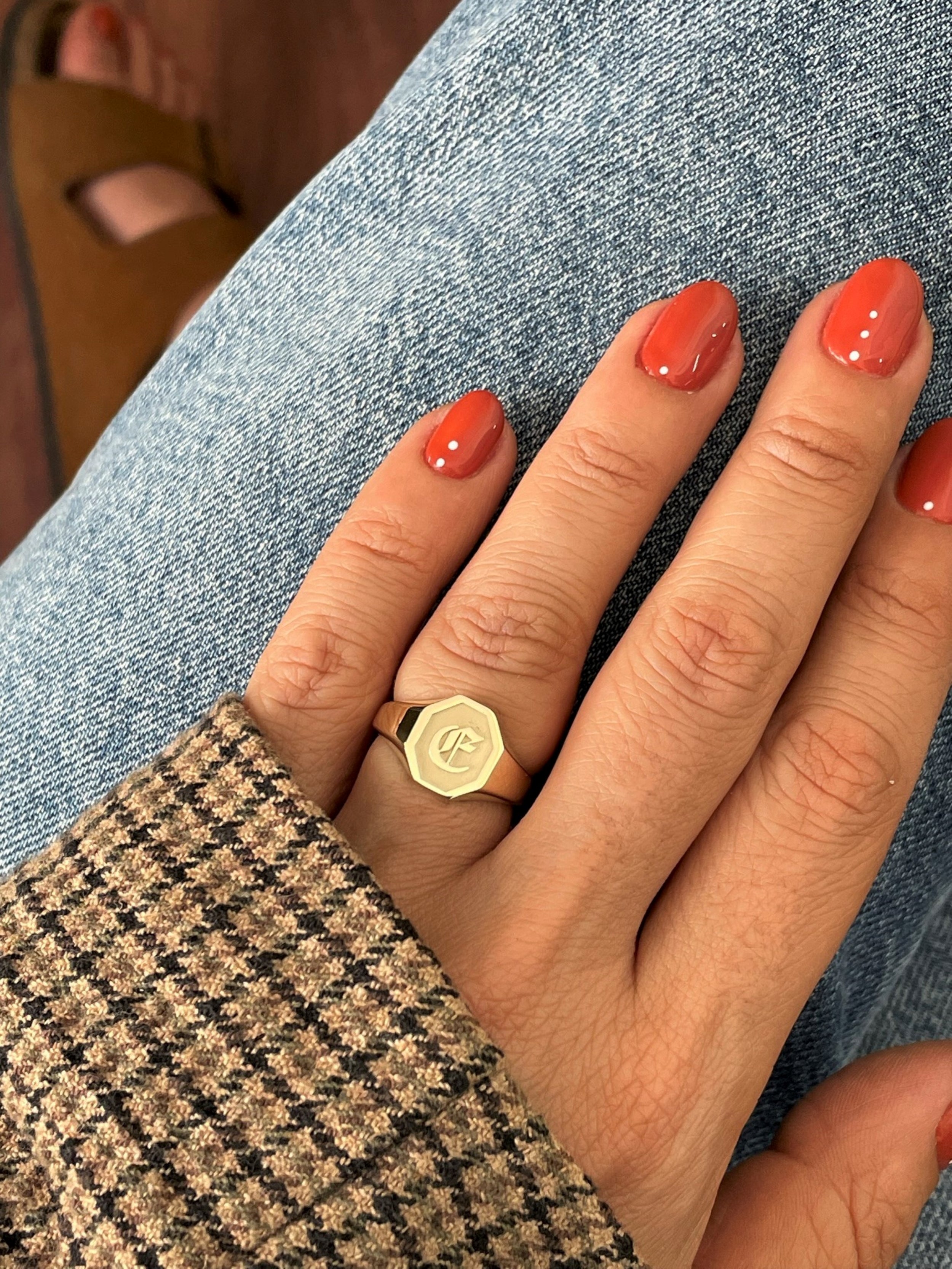 Diamond Initial Signet Ring – San Antonio Jewelry