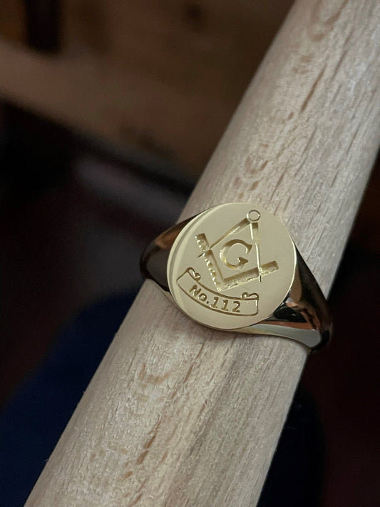 Masonic Coin Rings Masonic Rings – Custom Freemason Signet Rings in Gold & Sterling Silver ...