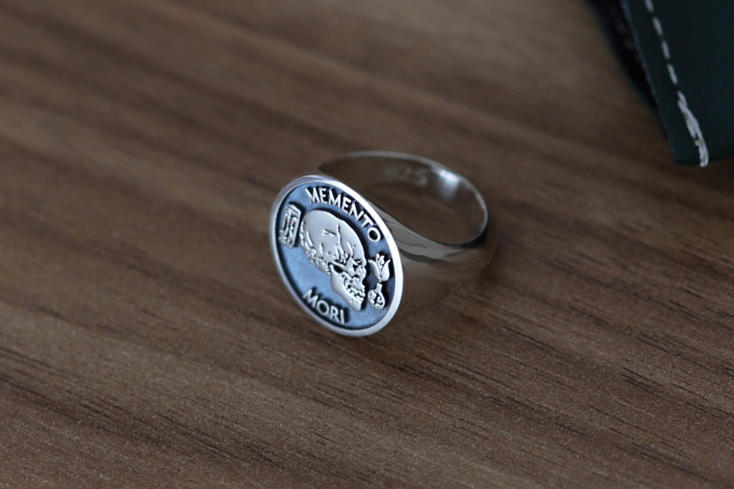Silver Memento Mori Ring